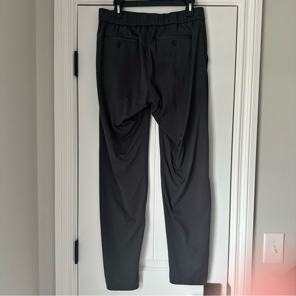 Bonobos Off Duty Gray Pant w/ Drawstring & Elastic Waist Size M Long - Picture 4 of 8